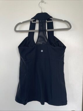 Lululemon Black Racerback Tank Top